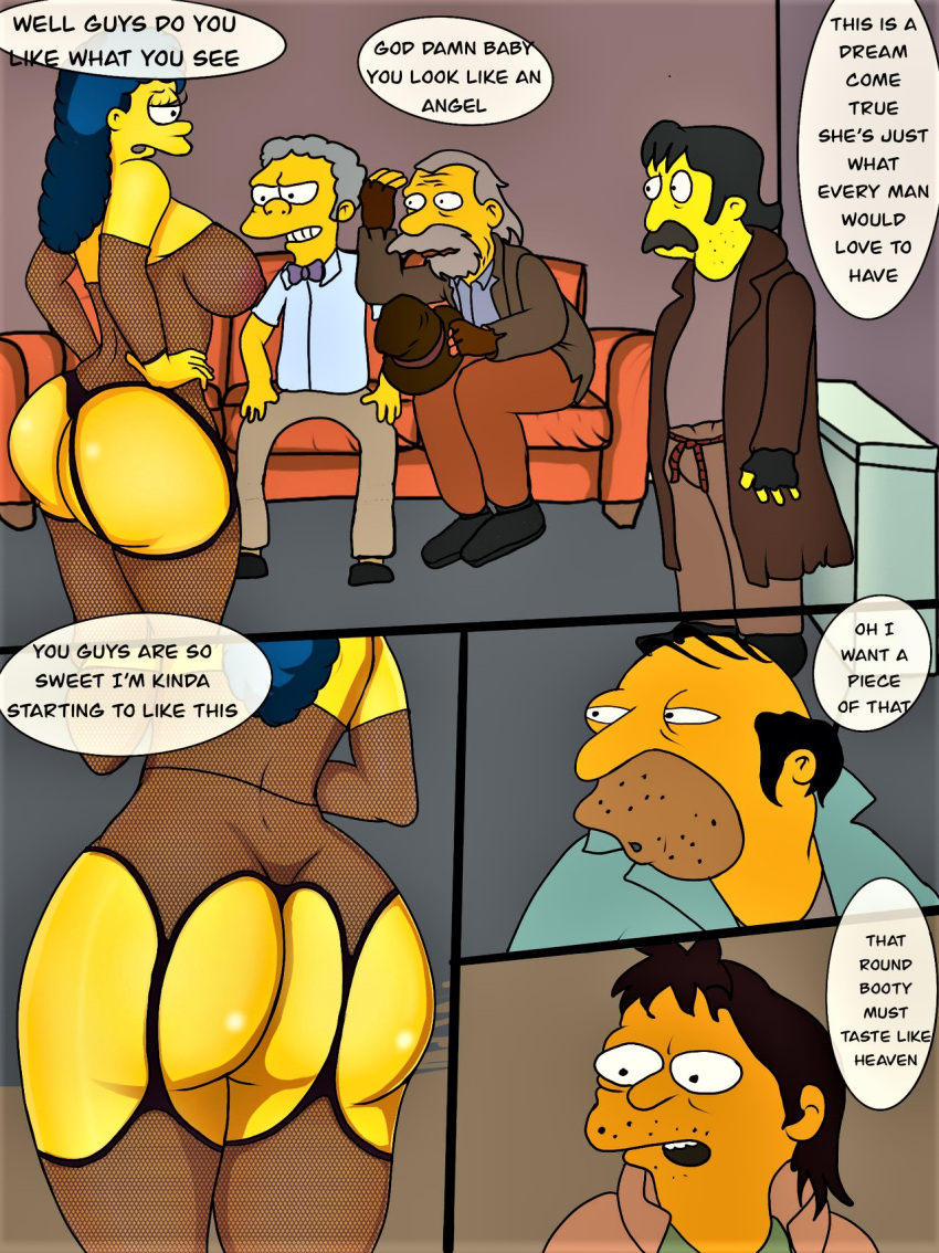 Marge Simpson Booty Porn - Hentai Busty â€“ ass big breasts bodystocking marge simpson moe szyslak  see-through stockings â€“ Hentai Busty