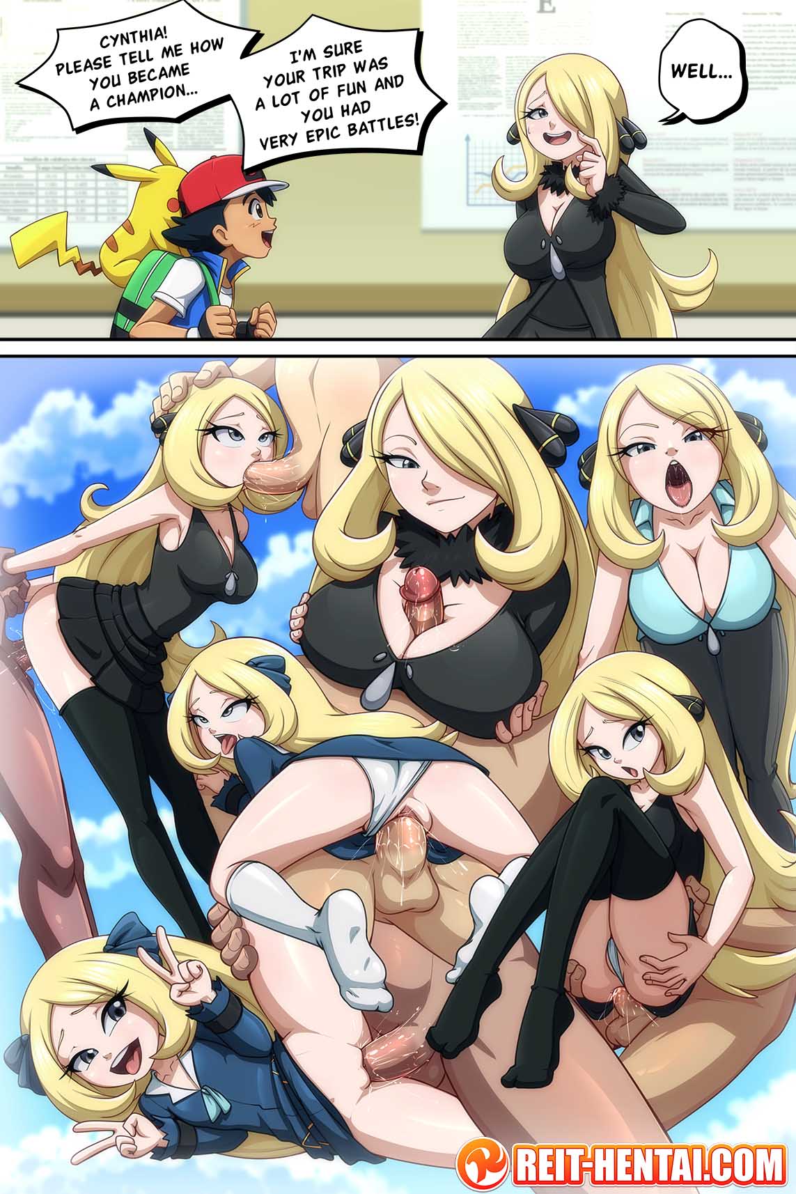 Cynthia hentai pokemon