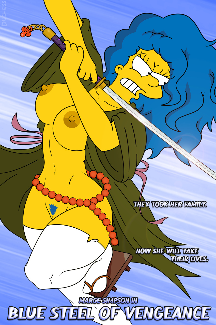 Simpsons Pussy - Hentai Busty â€“ ass breasts erect nipples marge simpson pussy stockings the  simpsons thighs â€“ Hentai Busty