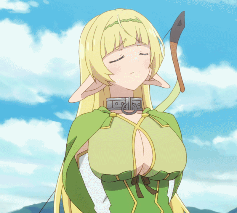 Hentai Cleavage Anime - Hentai Busty â€“ anime big breasts bouncing breasts breasts cleavage gif how  not to summon a â€“ Hentai Busty