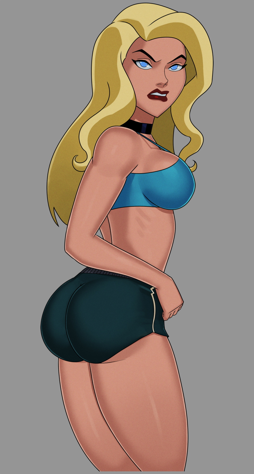 Hentai Busty â€“ 1girl 1girl big breasts black canary blonde hair breasts  comic book â€“ Hentai Busty