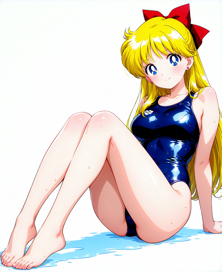 1girl adult_swim alluring bare_legs big_breasts bishoujo_senshi_sailor_moon bishoujo_senshi_sailor_moon_r bishoujo_senshi_sailor_moon_r_the_movie bishoujo_senshi_sailor_moon_s bishoujo_senshi_sailor_moon_s_the_movie bishoujo_senshi_sailor_moon_supers bishoujo_senshi_sailor_moon_supers_the_movie blonde_hair blue_eyes dddske minako_aino one-piece_bikini pin_up posing toei_animation toonami