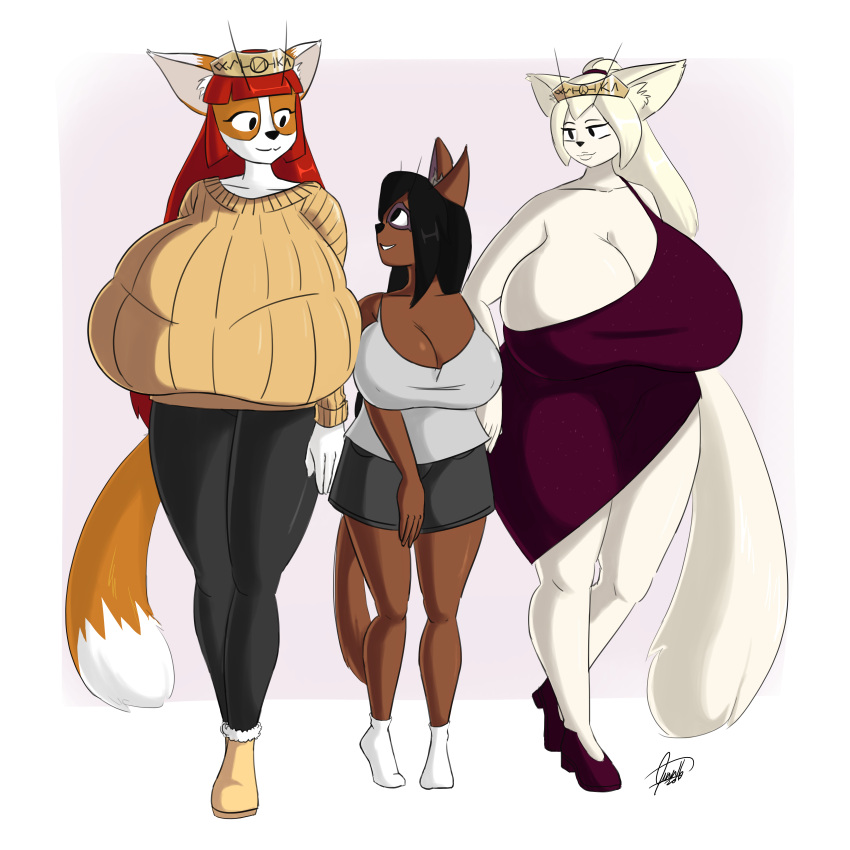 big_breasts commission huge_breasts jinnsart older_female