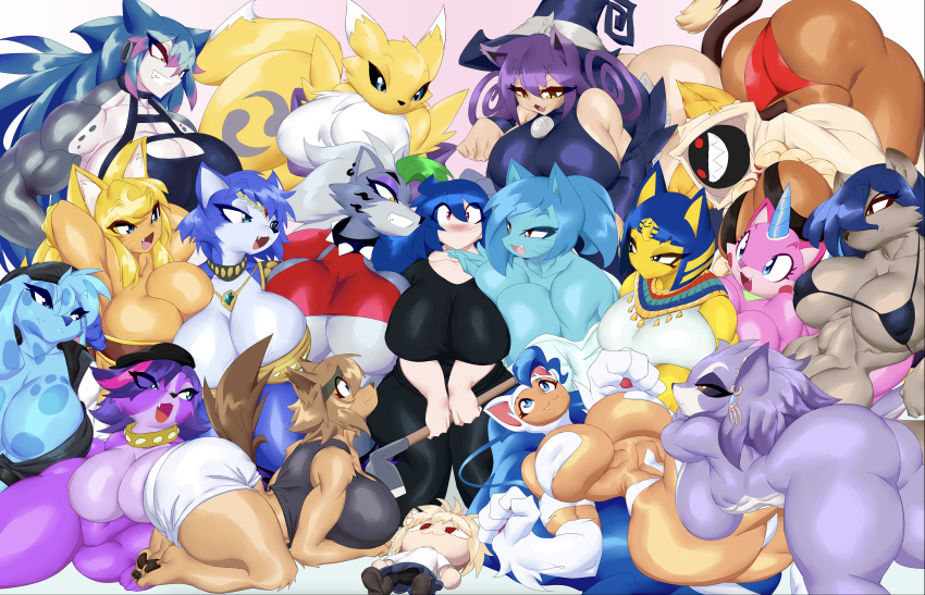 18girls 1girl 6+girls animal_crossing ankha ankha_(animal_crossing) anthro ass ass_bigger_than_head beanie belladonna_(trials_of_mana) big_ass big_breasts big_breasts bikini bikini_top blair_(soul_eater) blazblue blonde blue's_clues blue_(blue's_clues) blue_eyes blue_fur blue_hair blush breast_press breasts breasts_bigger_than_head cat_ears cat_girl cat_tail catgirl collar crossover dark-skinned_female dark_skin darkstalkers digimon digimon_(species) dog dog_girl eastern_and_western_character elza_(ishuzoku_reviewers) felicia_(darkstalkers) feline feline_humanoid female_only five_nights_at_freddy's five_nights_at_freddy's:_security_breach fur grey_fur harem hoodie huge_ass huge_breasts human hyena interspecies ishuzoku_reviewers kaka_(blazblue) krystal krystal_(star_fox) large_ass light-skinned_female light_skin liru littlest_pet_shop lynkai melty_blood monster_girl monster_musume_no_iru_nichijou multiple_girls neco-arc nicole_watterson nicole_watterson_(anime) oc original_character pale-skinned_female pale_skin polt purple_hair red_eyes renamon renkin_san-kyuu_magical_pokaan roxanne_wolf_(fnaf) scottgames shark shark_girl sharp_teeth shorts sling_bikini soul_eater star_fox steel_wool_studios tail taokaka the_amazing_world_of_gumball trials_of_mana tsukihime type-moon unicorn_horn unikitty unikitty! unikitty_(series) white_fur witch_hat wolf yuri zoe_trent