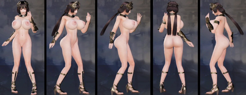 1girl 3d areola armor ass big_areola big_areolae big_breasts big_nipples bimbo bitch black_hair breasts fake_breasts functionally_nude game_mod gigantic_areola gigantic_areolae gigantic_breasts hooker horny huge_areola huge_areolae huge_breasts huge_nipples ii_naotora ii_naotora_(sengoku_musou) implants large_areola large_areolae large_nipples massive_breasts milf mod musou_orochi naotora_ii nipples nude nude_mod pointless_armor pointless_clothes pointless_clothing prostitute samurai_warriors sengoku_musou sexy silicone slut twin_tails useless_armor useless_clothes useless_clothing warriors_orochi whore