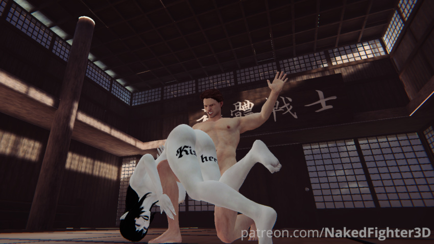 1girl 3d 3d_model ass big_breasts black_hair black_hair_female black_lip black_lipstick breasts brown_hair brunette brunette_female curvy_hips dominant dominant_male elf_ears elf_female elf_girl feet feet_up female_human female_sub female_submissive fight fighting fighting_game fighting_pose fighting_ring game gameplay goth goth_girl hard_cock hard_nipples hard_penis male male_dominating_female muscular muscular_male naked_boobs naked_breasts naked_female naked_female_naked_male naked_fighter_3d naked_male naked_male_naked_female naked_male_with_naked_female nipple_piercing nude pale-skinned_female pale_skin piercing pussy red_eyes screenshot sex shaved_pussy slap slapping slapping_ass slapping_butt small_pussy small_waist spanked spanked_ass spanked_butt spanking spanking_ass spanking_butt straight straight_sex submissive submissive_female tattoo tattooed_female white_body white_skin white_skinned_female