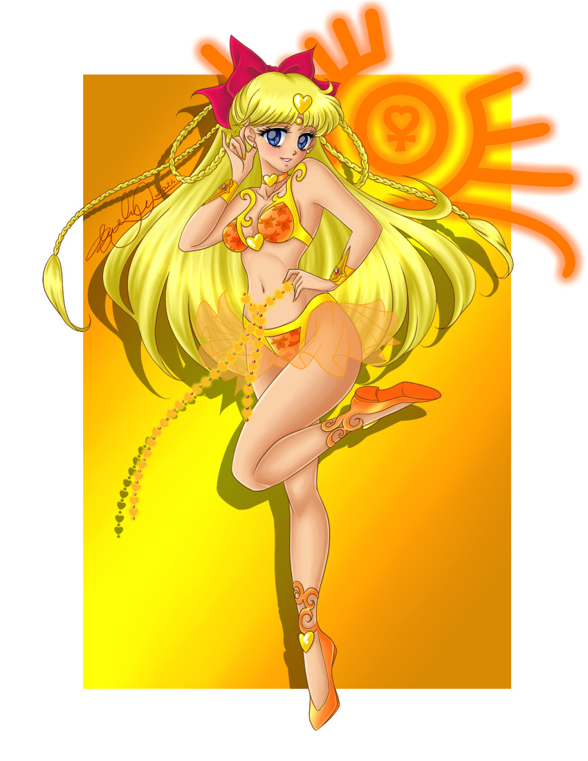 1girl adult_swim alluring ass big_breasts bishoujo_senshi_sailor_moon bishoujo_senshi_sailor_moon_r bishoujo_senshi_sailor_moon_r_the_movie bishoujo_senshi_sailor_moon_s bishoujo_senshi_sailor_moon_s_the_movie bishoujo_senshi_sailor_moon_supers bishoujo_senshi_sailor_moon_supers_the_movie blonde_hair blue_eyes bra emilia89 harem_outfit hypnosis large_ass medium_breasts midriff minako_aino navel panties thick_thighs toei_animation toonami viz_media wide_hips